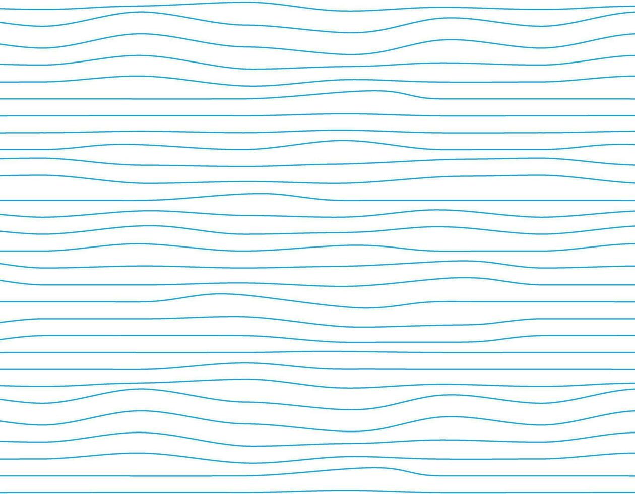 naadloos lijn Golf patroon abstract golven. monochroom achtergrond met gemakkelijk lijnen. blauw vector patroon Aan transparant achtergrond.