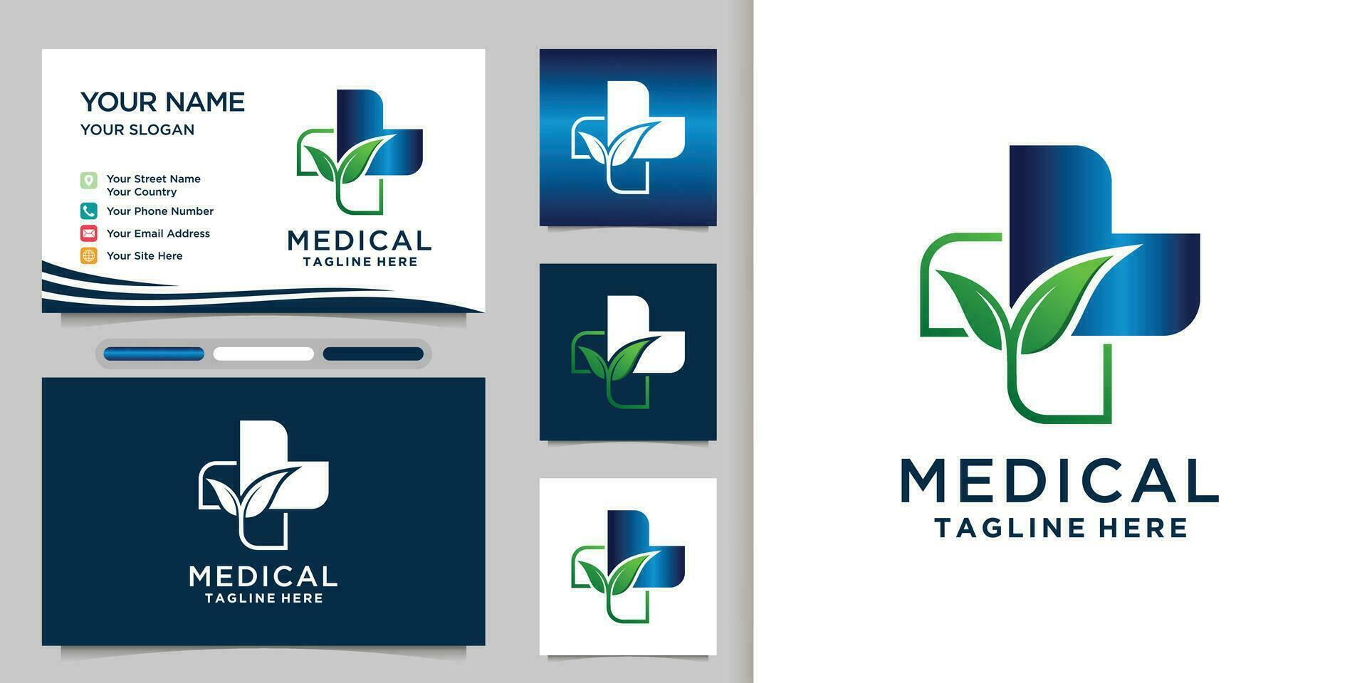 medisch Gezondheid logo ontwerp Sjablonen uniek concept met creatief premie vector