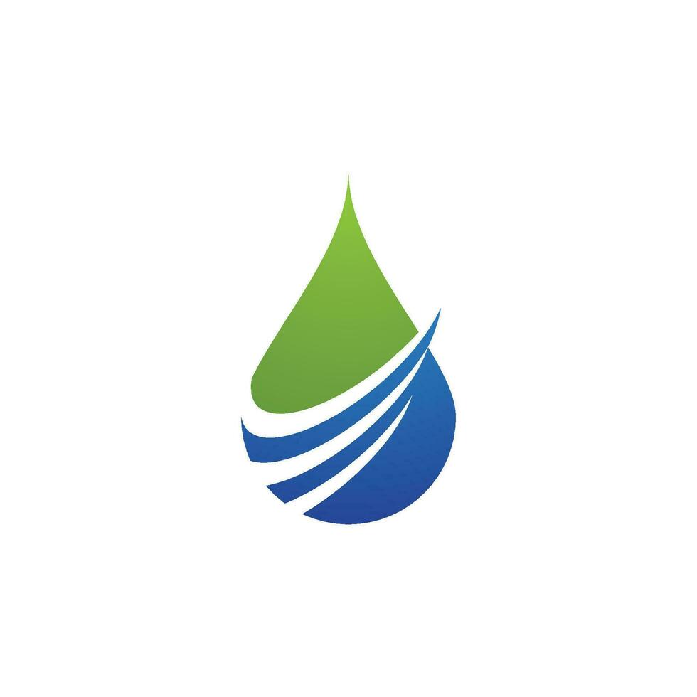 waterdruppel logo sjabloon vector