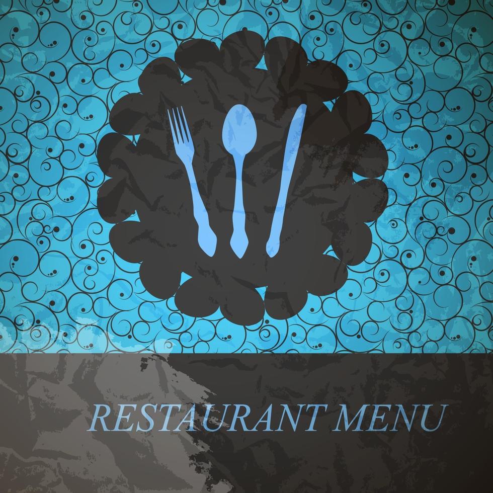 het concept van restaurantmenu. vector