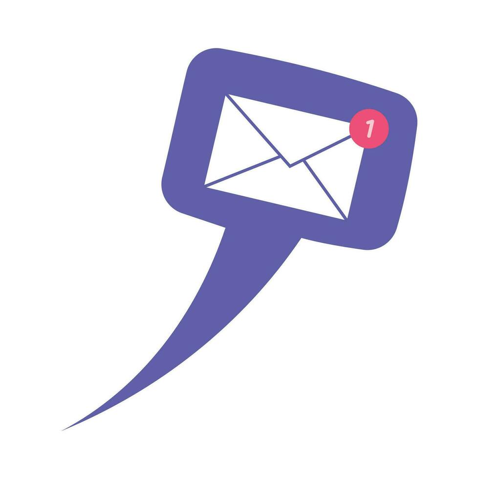 vector bericht icoon mail envelop sms icoon ontwerp