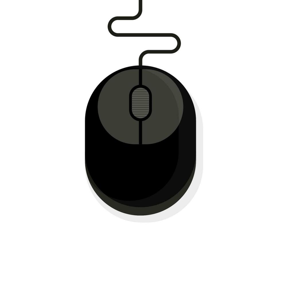 computer muis icoon Aan een wit achtergrond. vector illustratie.