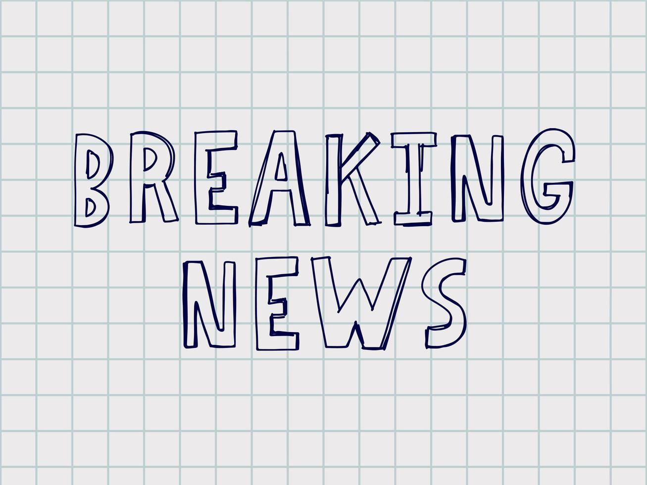 breaking news grunge rubber stamp, vector illustratie tekst letter