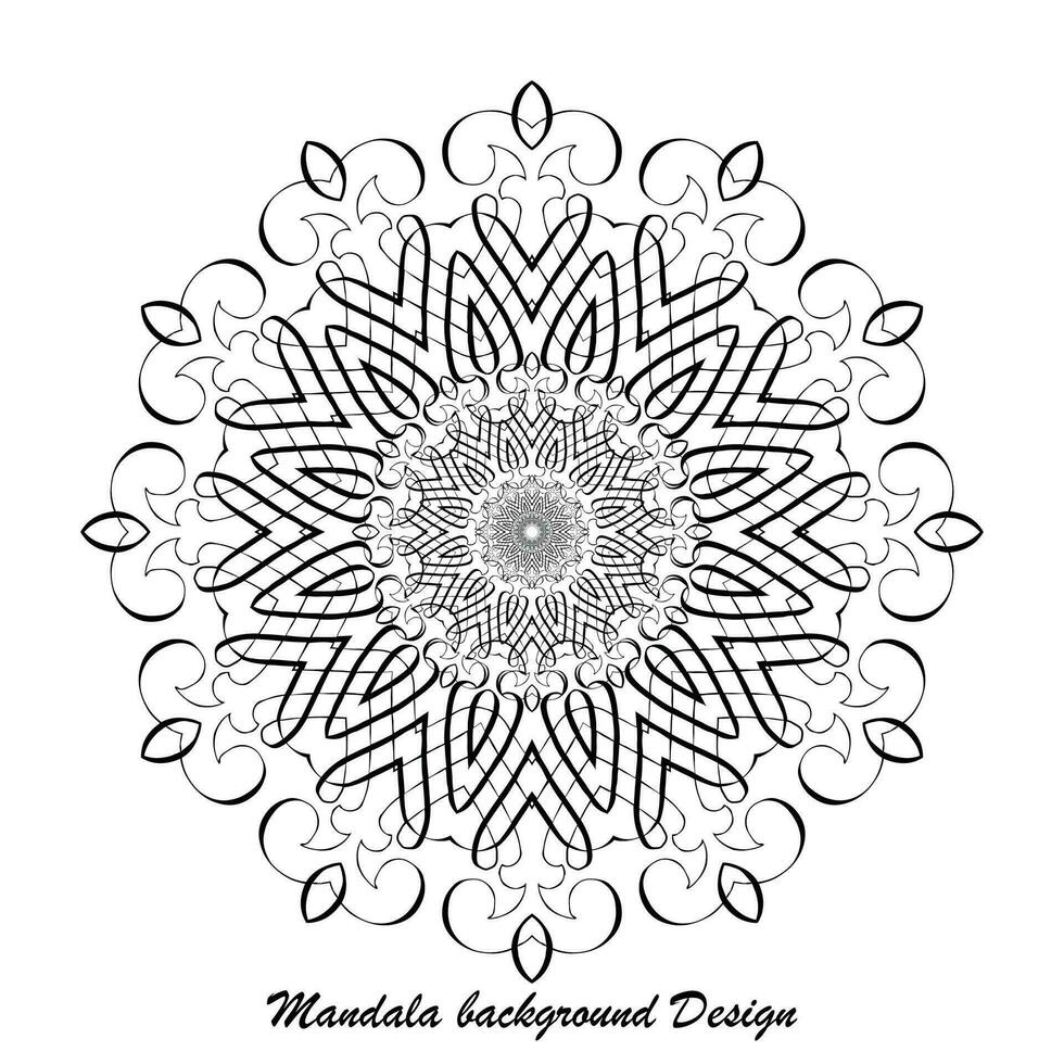 luxe sier- mandala achtergrond ontwerp.rond mandala geïsoleerd achtergronden. arabesk patroon Arabisch Islamitisch oosten- stijl achtergrond. vector ontwerp.