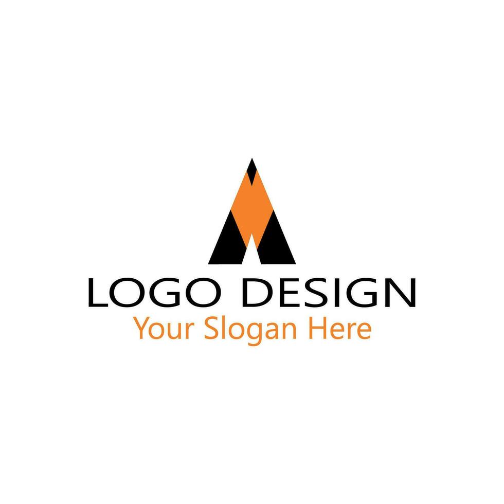 uniek luxe minimaal alfabet brief een logo. minimalistische Engels brief een logo elementen. professioneel bedrijf logo. gemakkelijk een logo. typografie een logo ontwerp element. vector