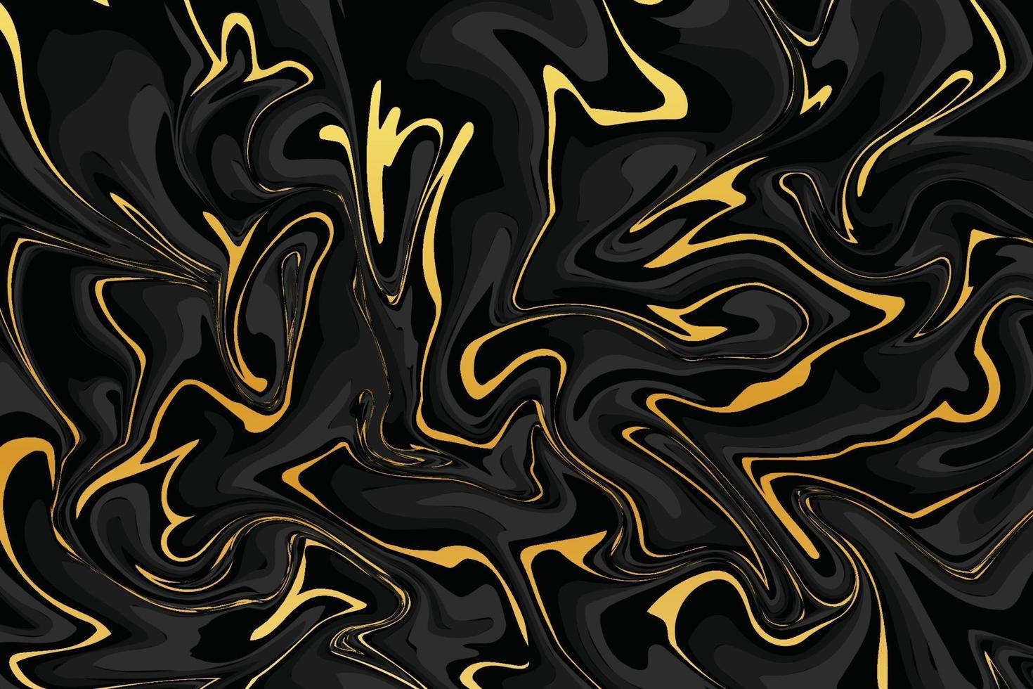 elegante zwarte en gouden marmeren achtergrond vector