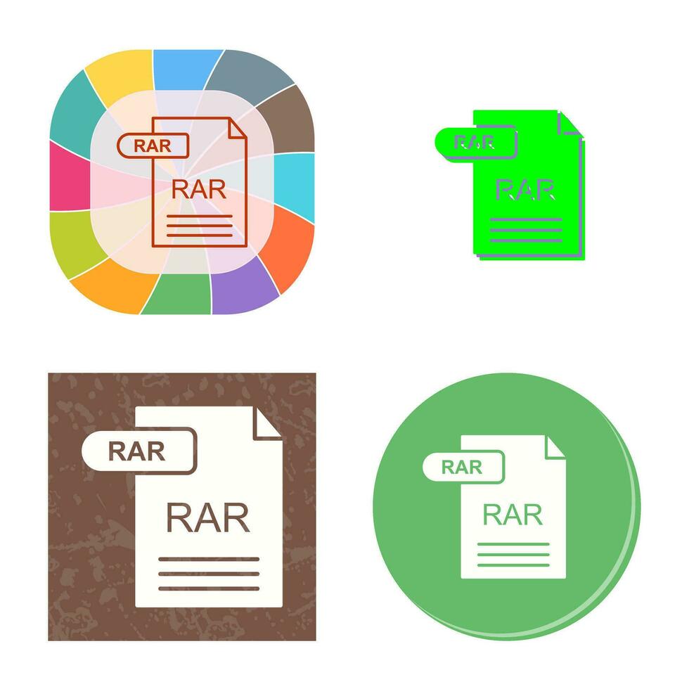 rar vector icoon