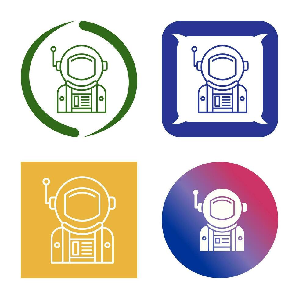 astronaut vector icoon