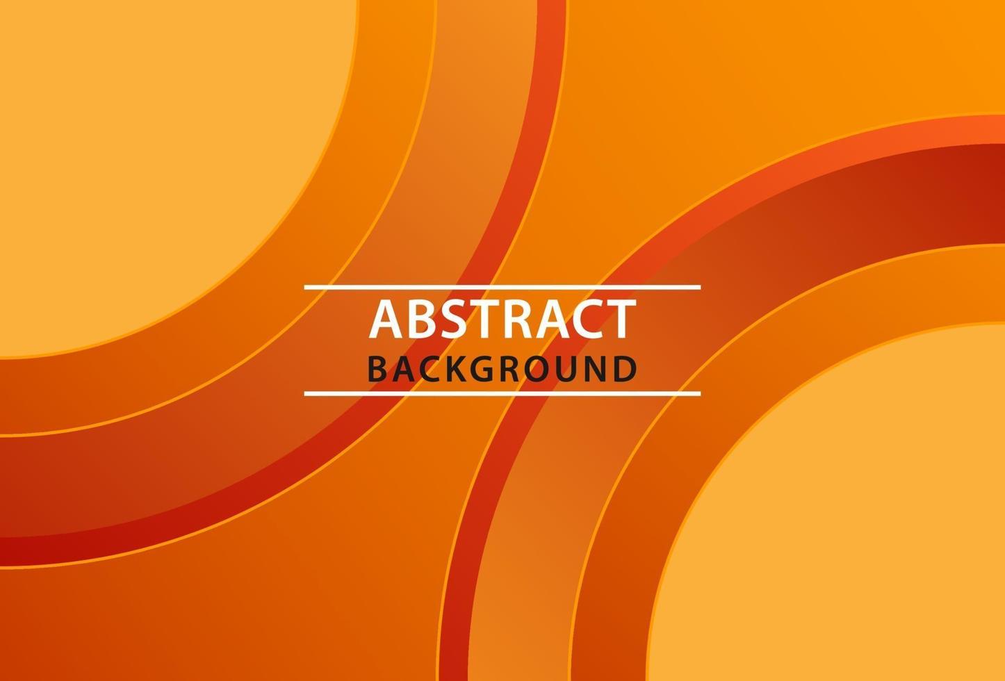 geometrisch oranje abstract ontwerp als achtergrond. vector