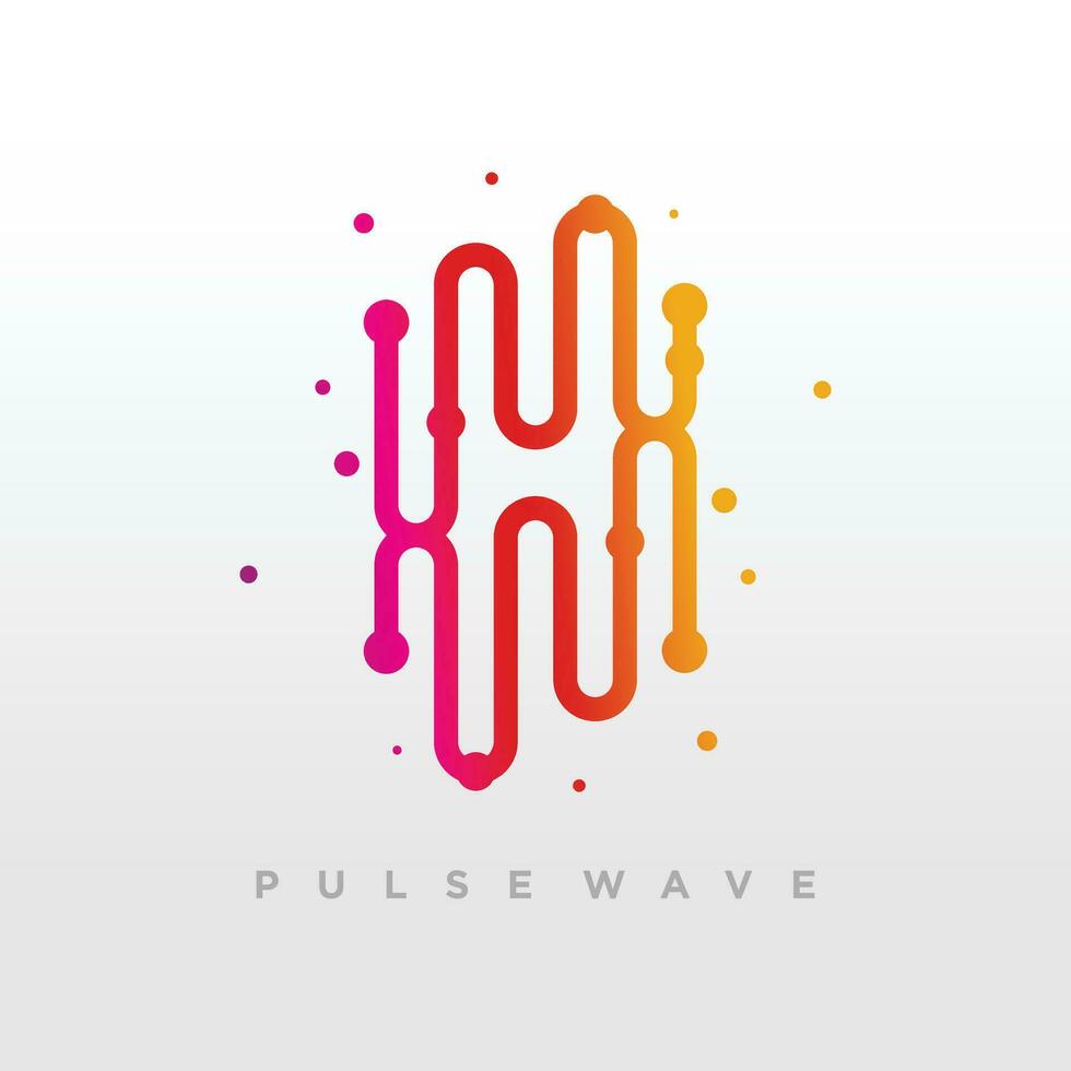 pulse Golf logo element vector icoon ontwerp met creatief modern idee