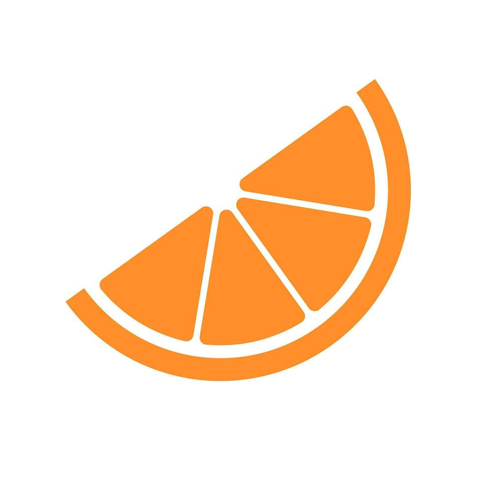 besnoeiing fruit oranje icoon. vector. vector