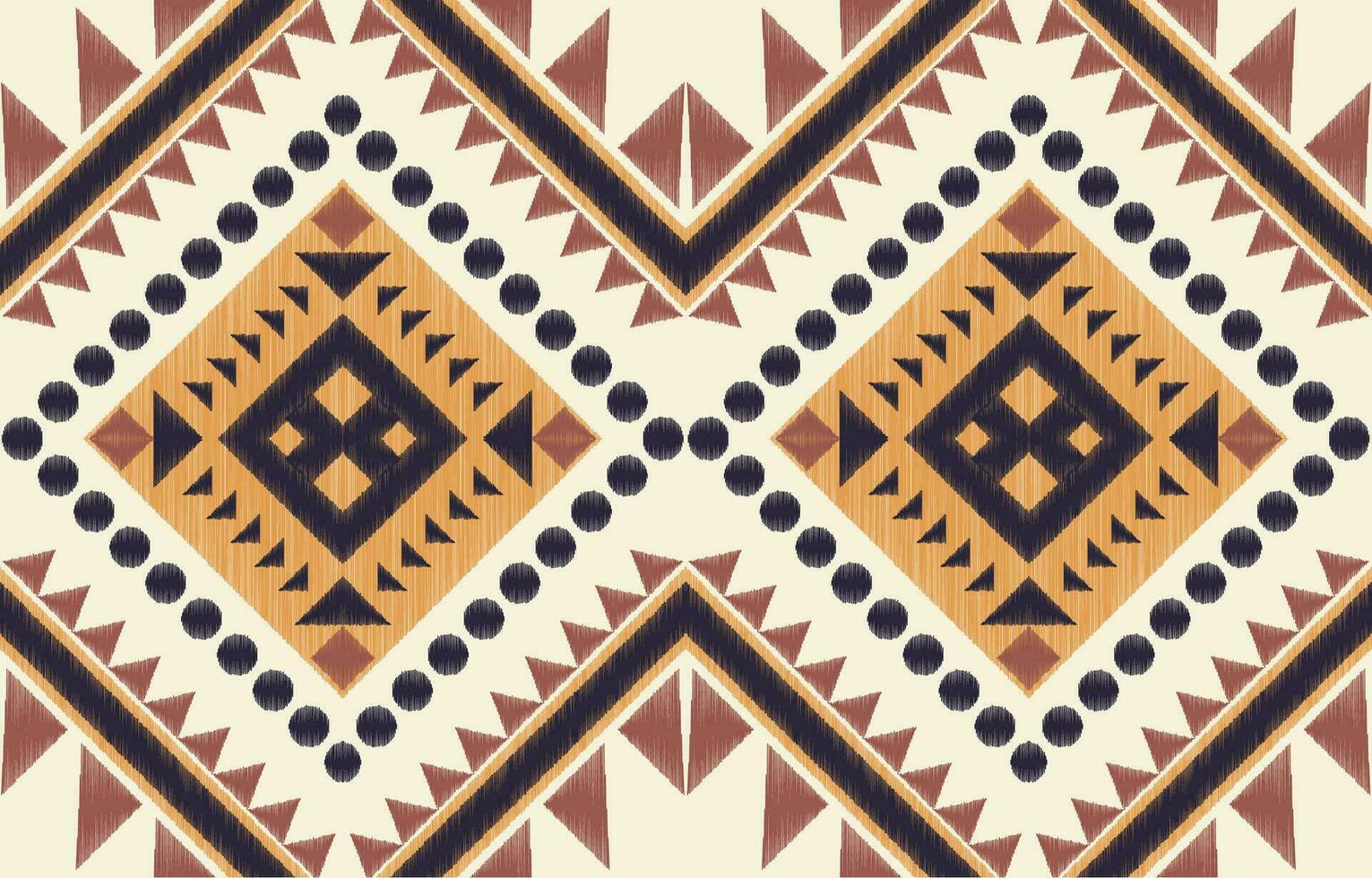 etnisch abstract ikat kunst. aztec ornament afdrukken. meetkundig etnisch patroon naadloos kleur oosters. ontwerp voor achtergrond ,gordijn, tapijt, behang, kleding, inpakken, batik, vector illustratie.