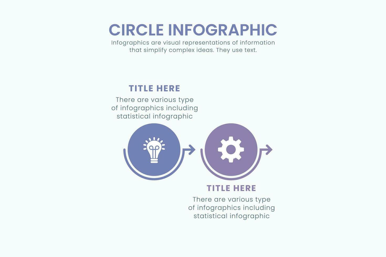 minimaal bedrijf cirkel infographic ontwerp sjabloon voor wielersport diagram. presentatie en ronde grafiek. bedrijf concept met 2 stadia. modern vlak vector illustratie voor gegevens visualisatie.