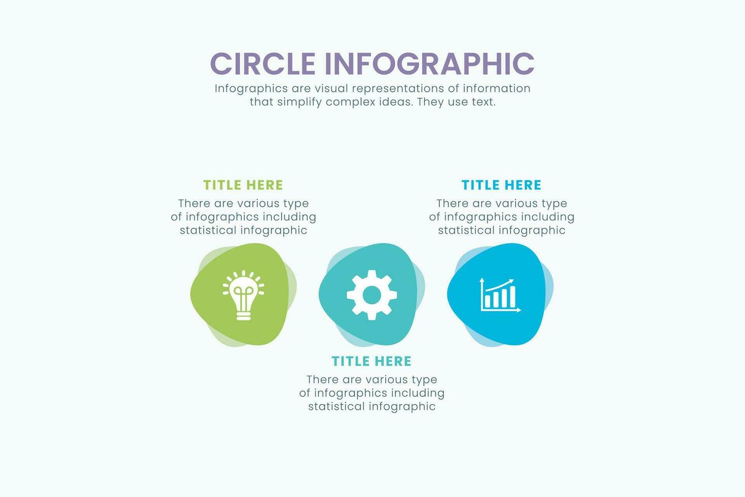 minimaal bedrijf cirkel infographic ontwerp sjabloon voor wielersport diagram. presentatie en ronde grafiek. bedrijf concept met 3 stadia. modern vlak vector illustratie voor gegevens visualisatie.