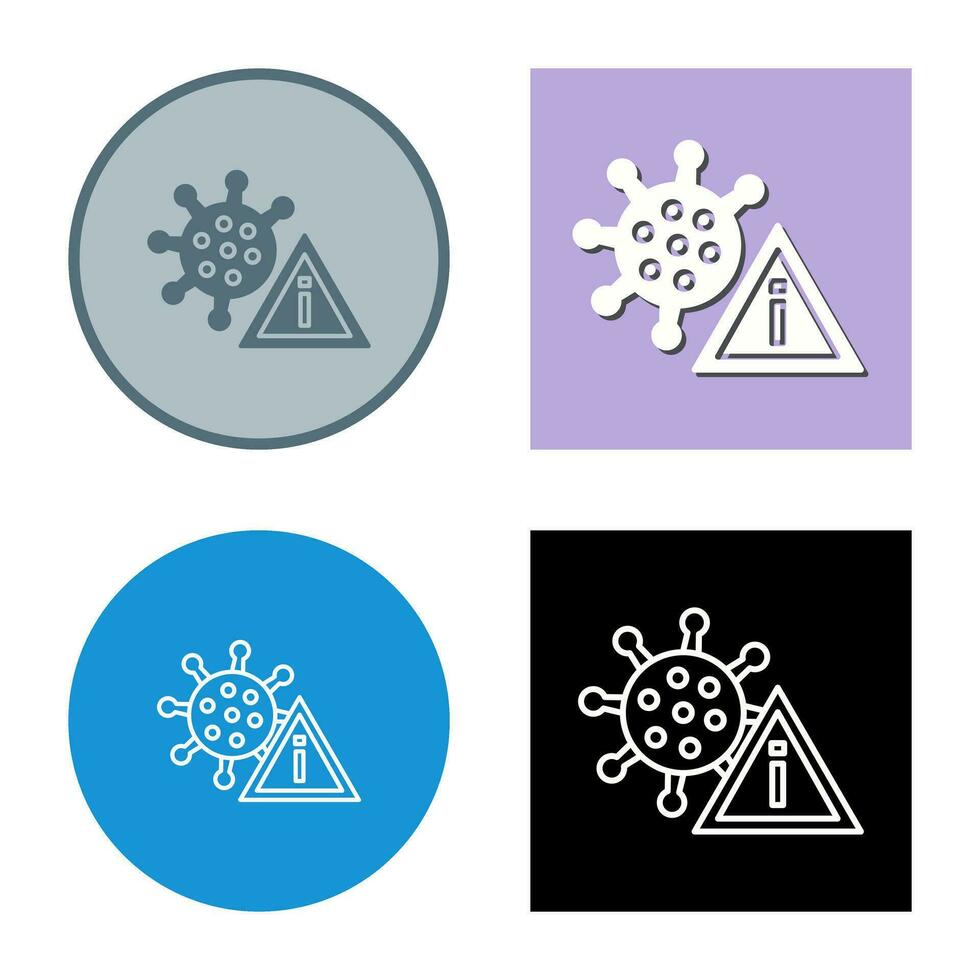 coronavirus vector pictogram