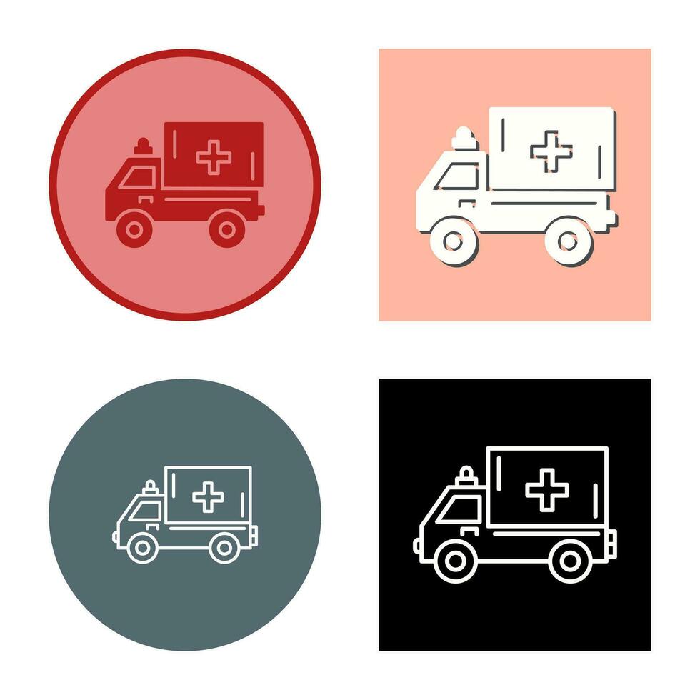 ambulance vector pictogram