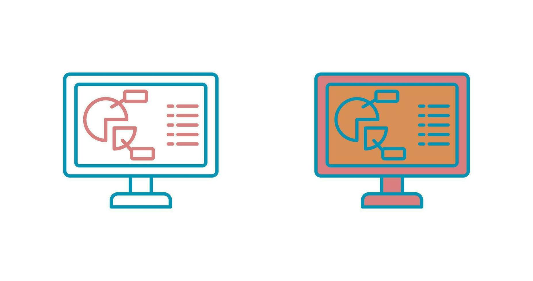 cirkeldiagram vector pictogram