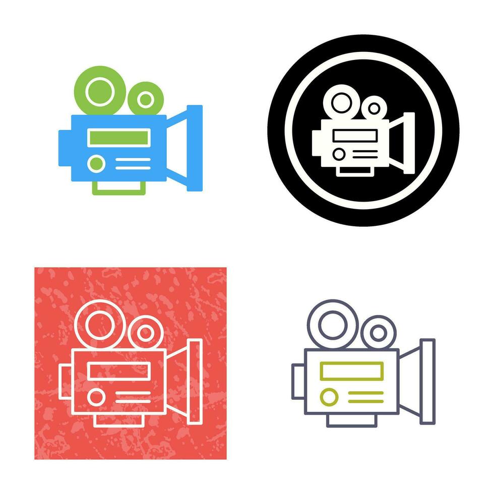 videocamera vector pictogram