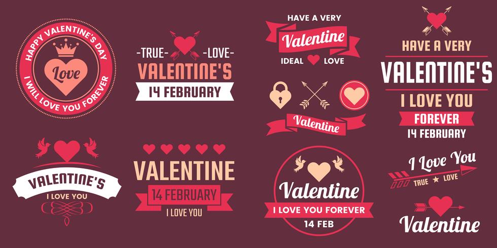 Valentine-sjabloonbanner Vectorachtergrond voor banner vector