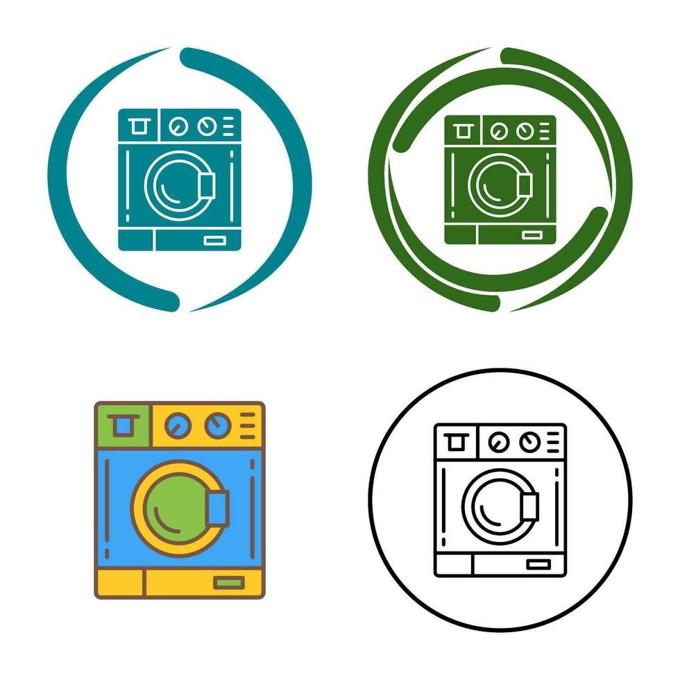 wasmachine vector pictogram