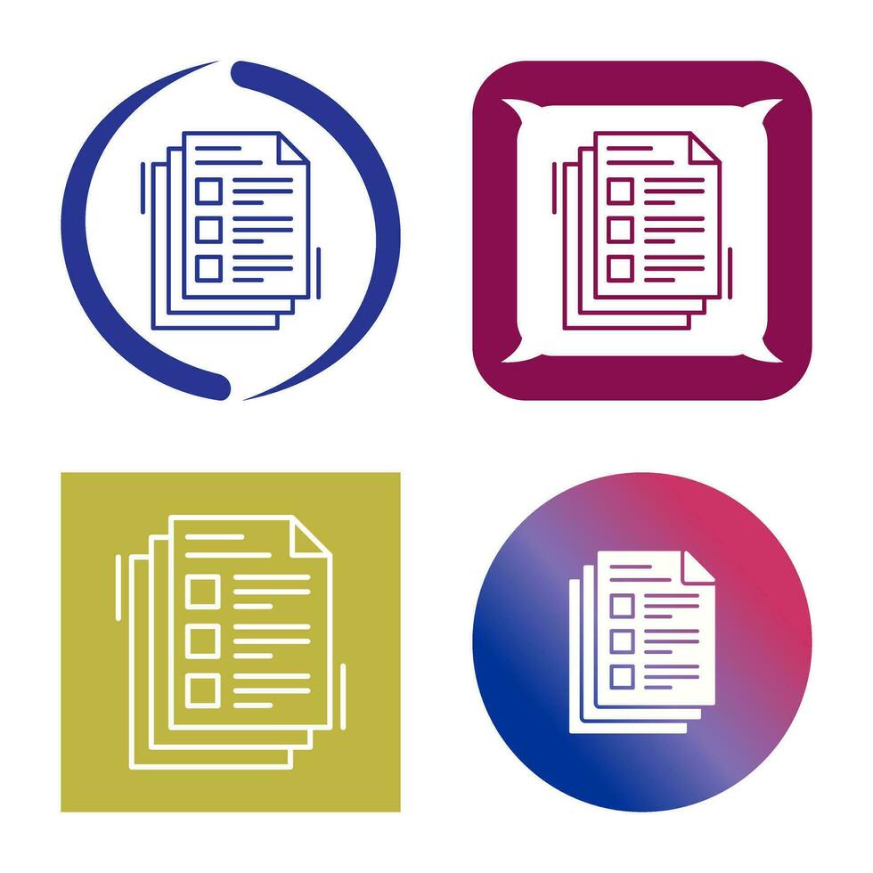 notities vector pictogram