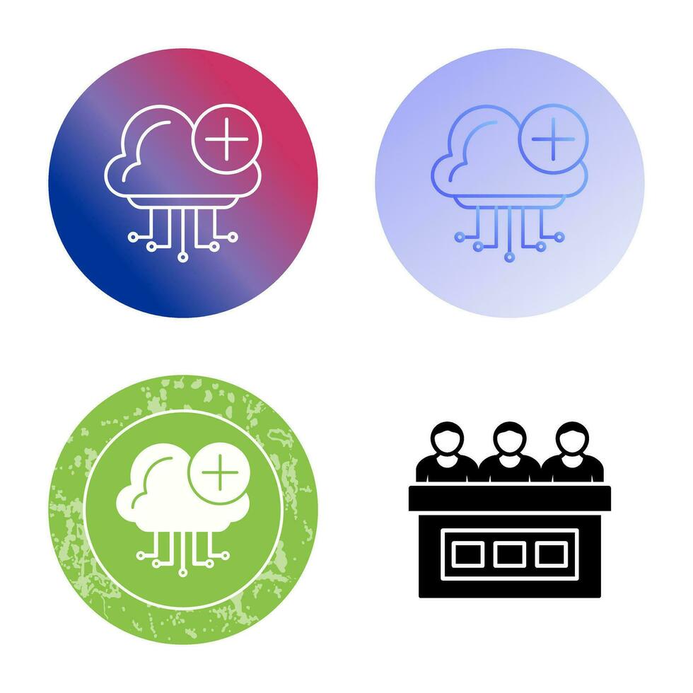 cloud computing vector icon