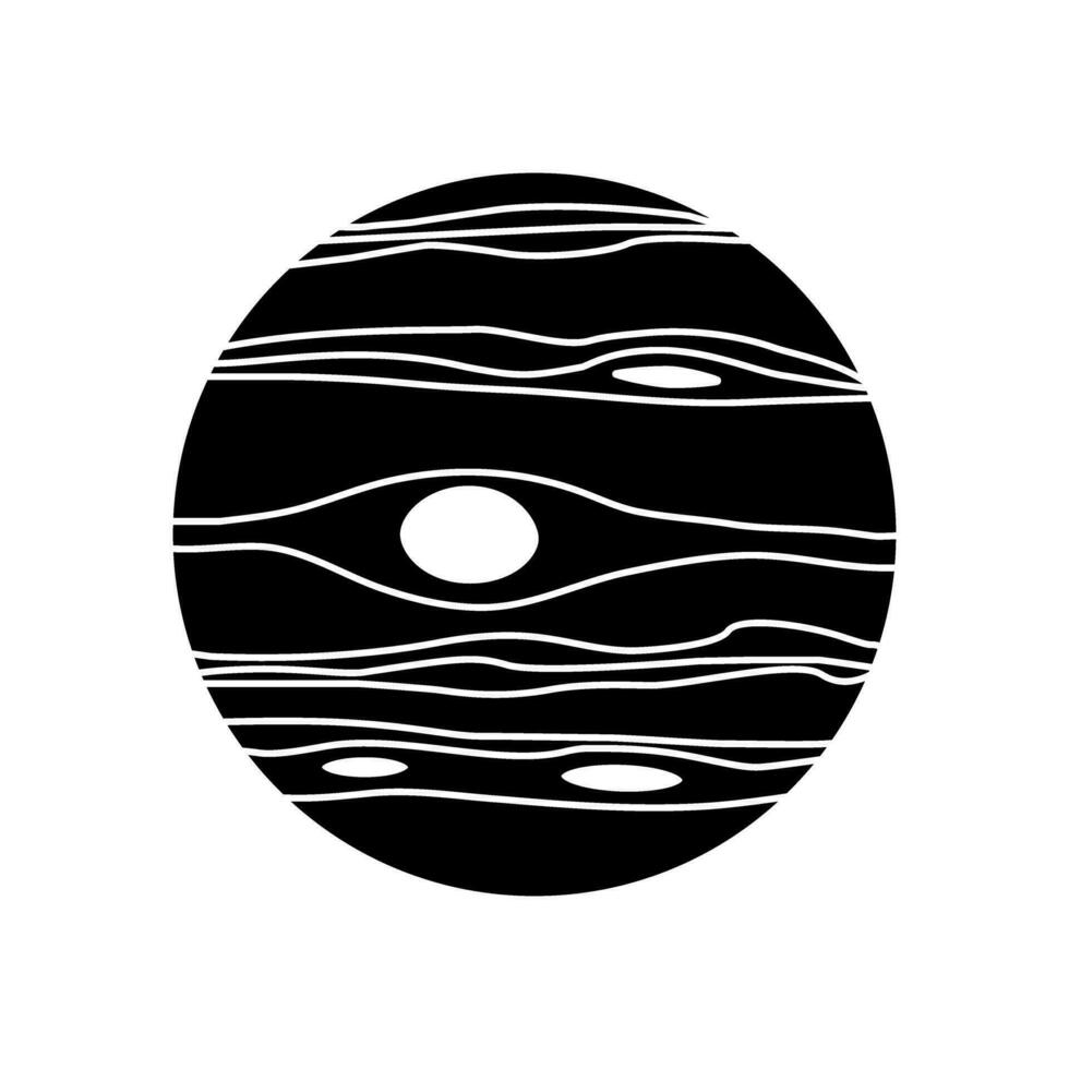 planeet icoon vector. astronomie illustratie teken. ruimte symbool. wetenschap logo. vector