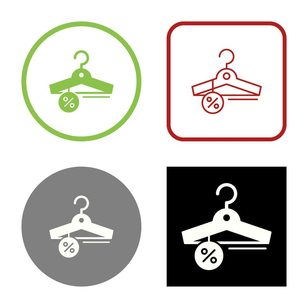 hanger vector pictogram