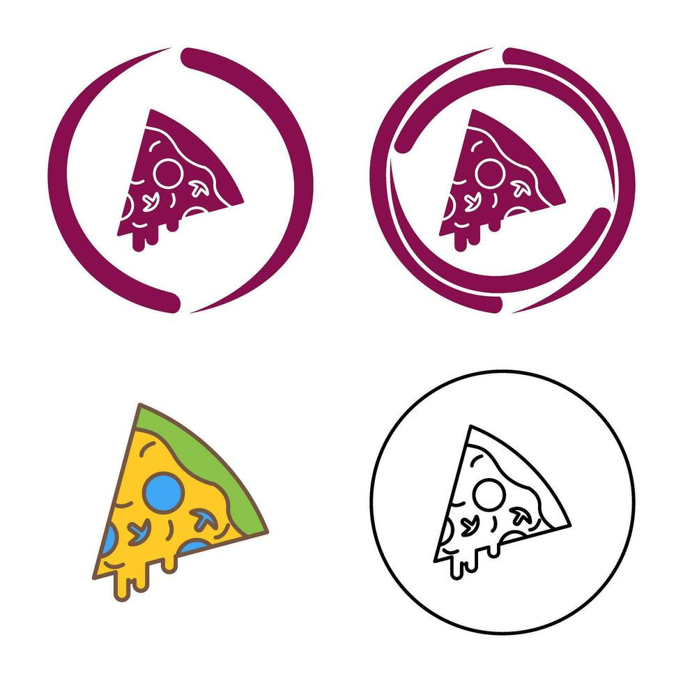 pizza vector icoon