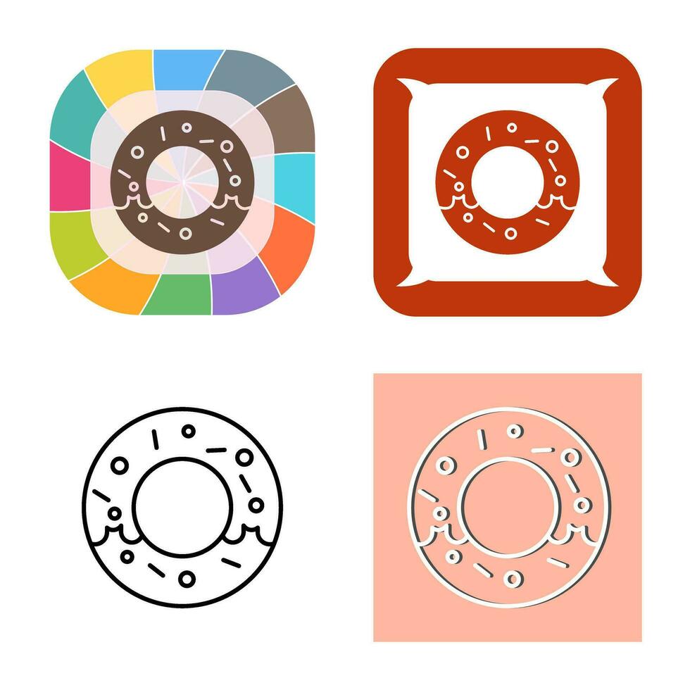 donut vector icoon