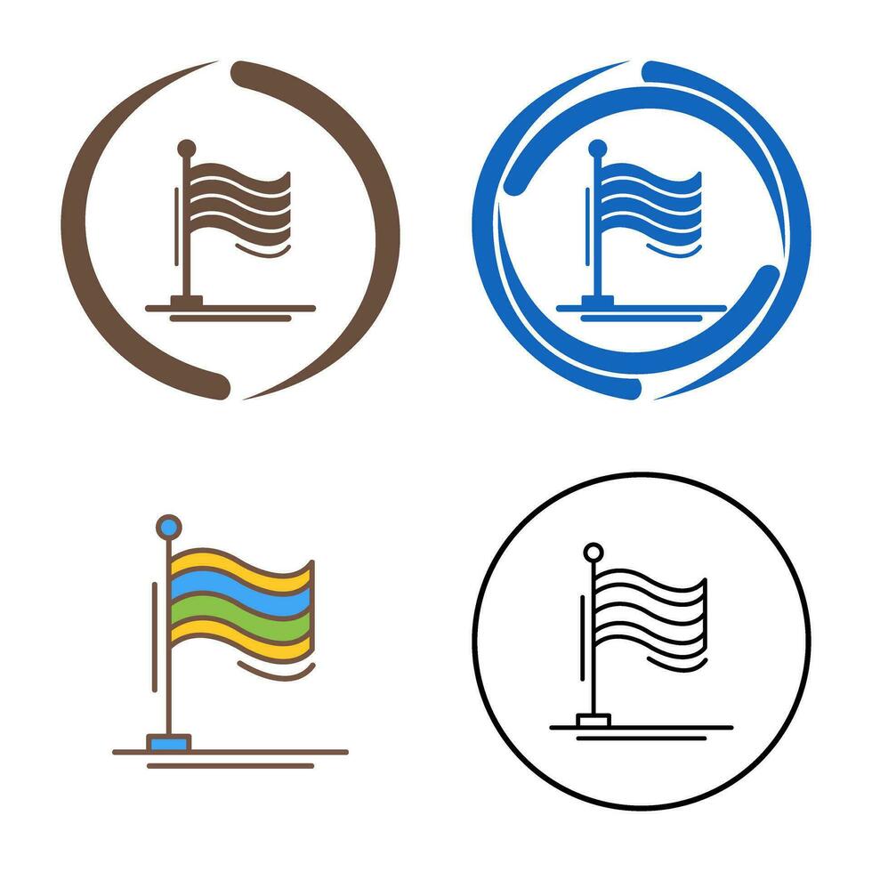 vlag vector pictogram