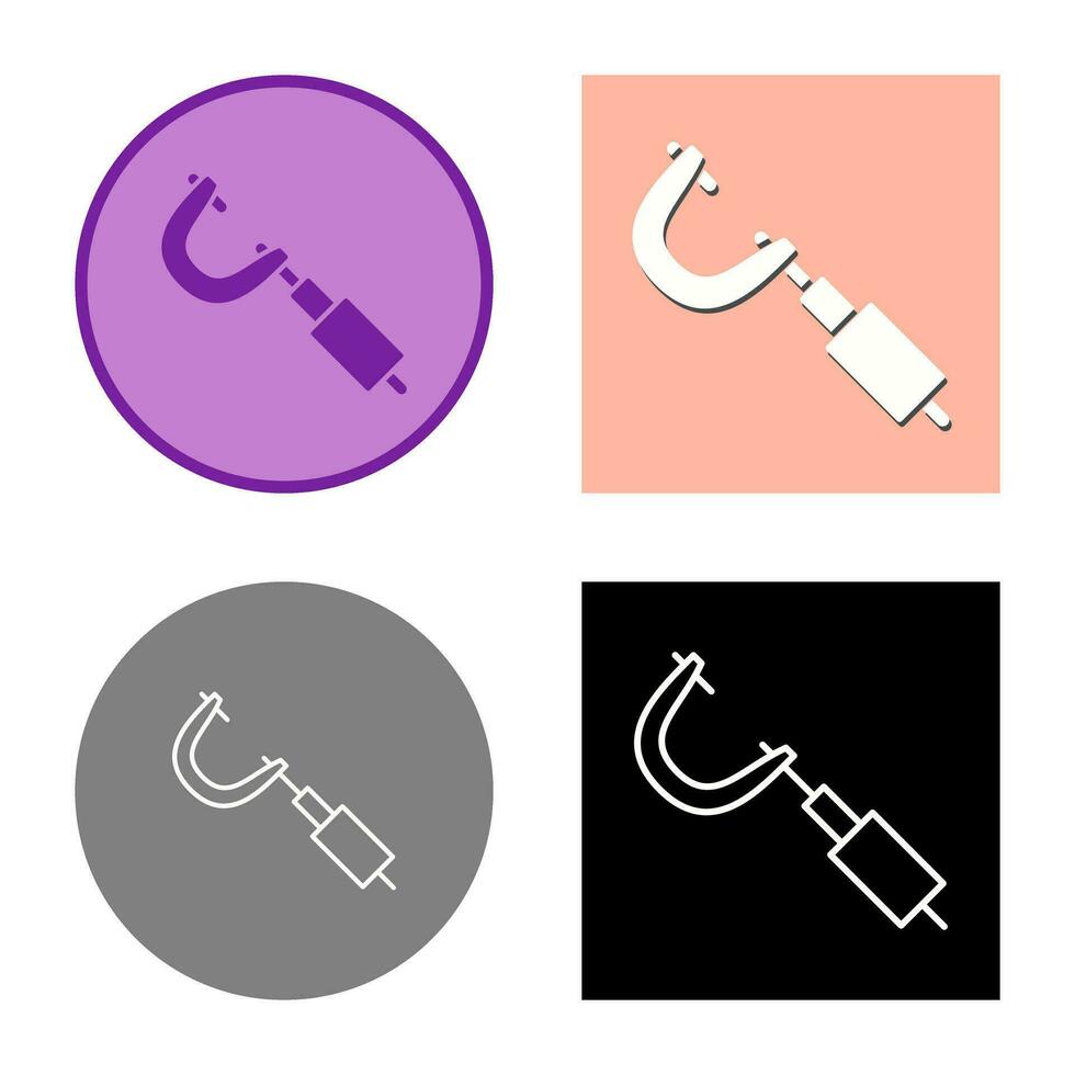 micrometer vector icoon