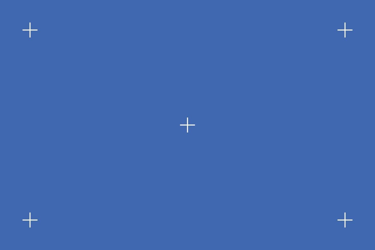 blauw scherm chroma key achtergrondsjabloon voor uw ontwerp vector