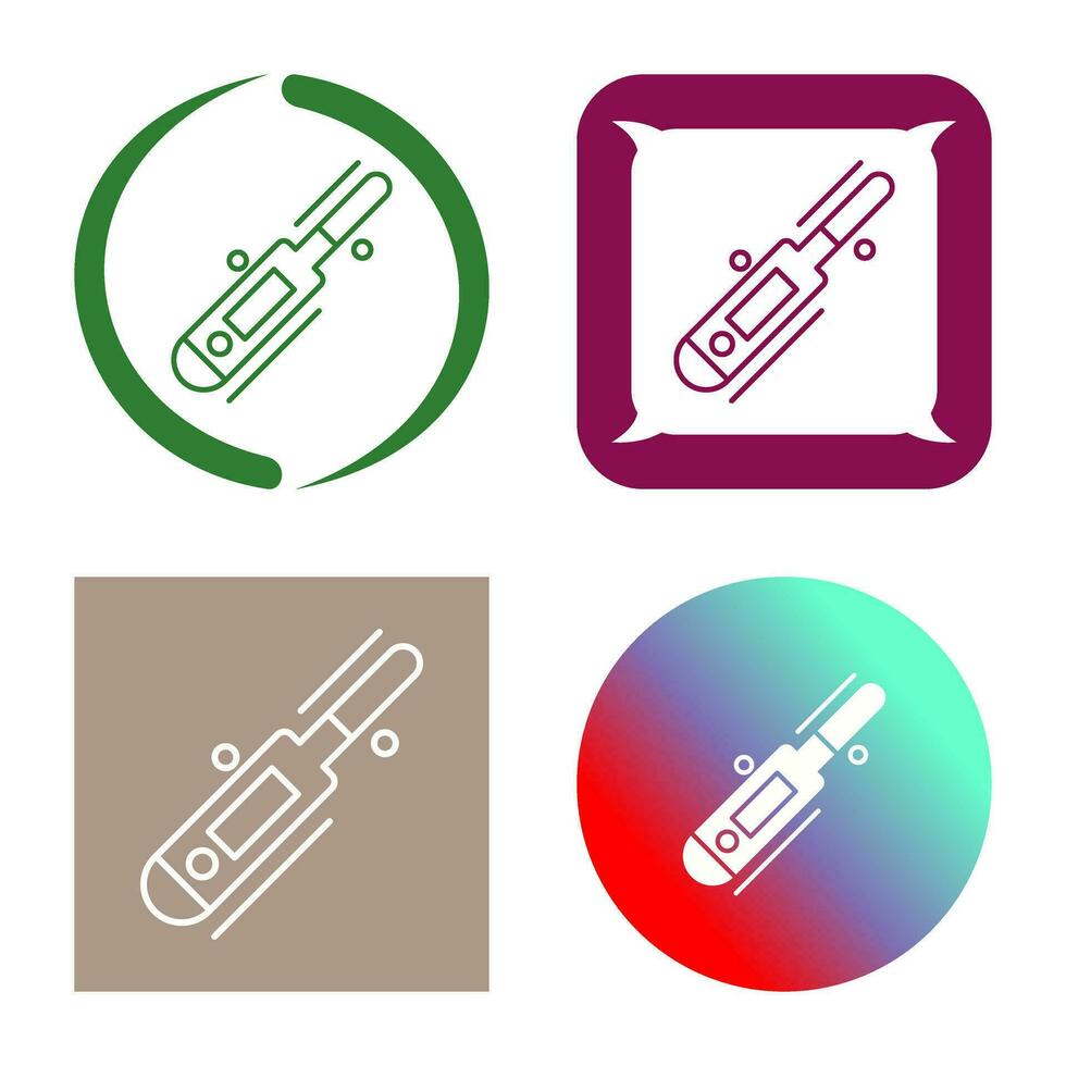 thermometer vector pictogram