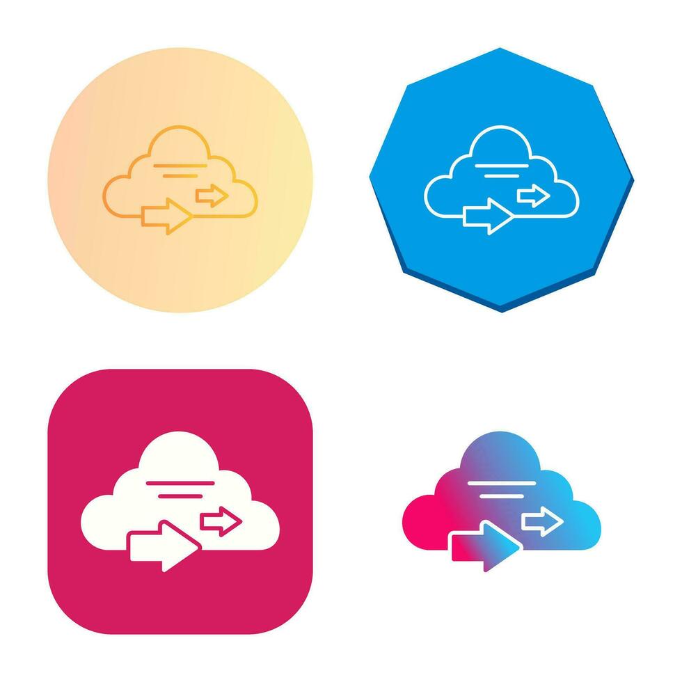 cloud computing vector icon