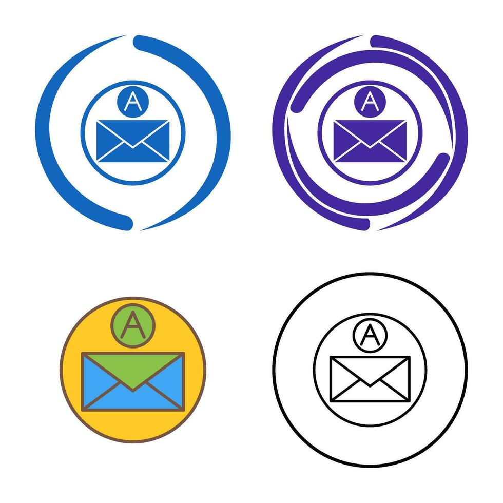 e-mail vector pictogram