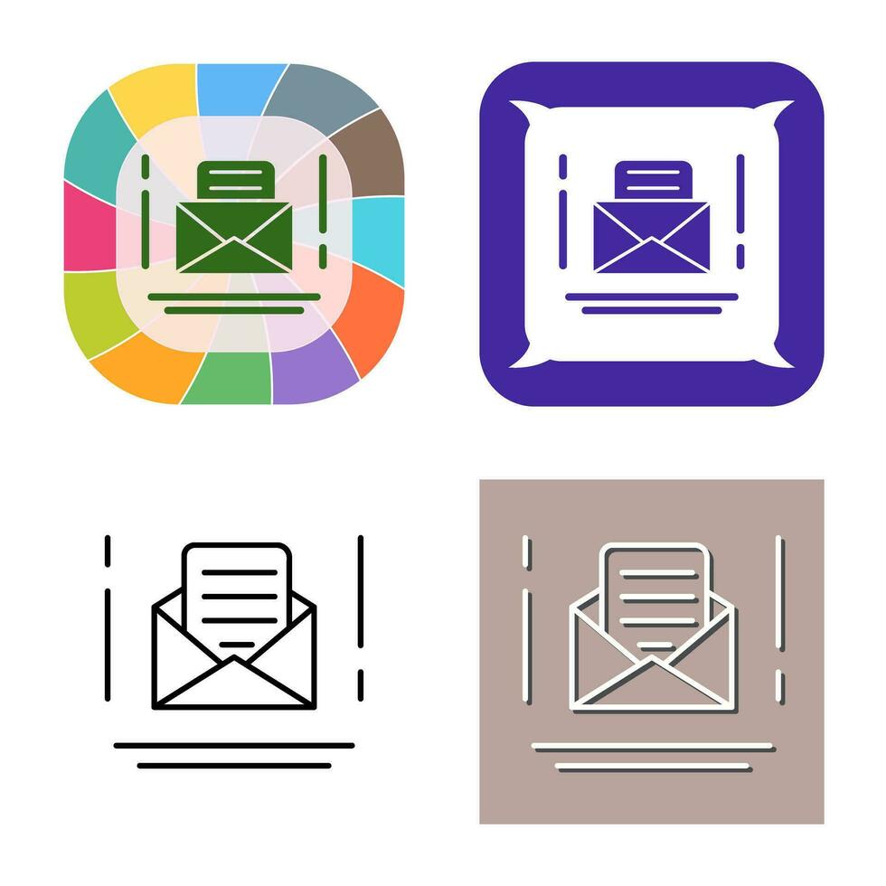 e-mail vector pictogram