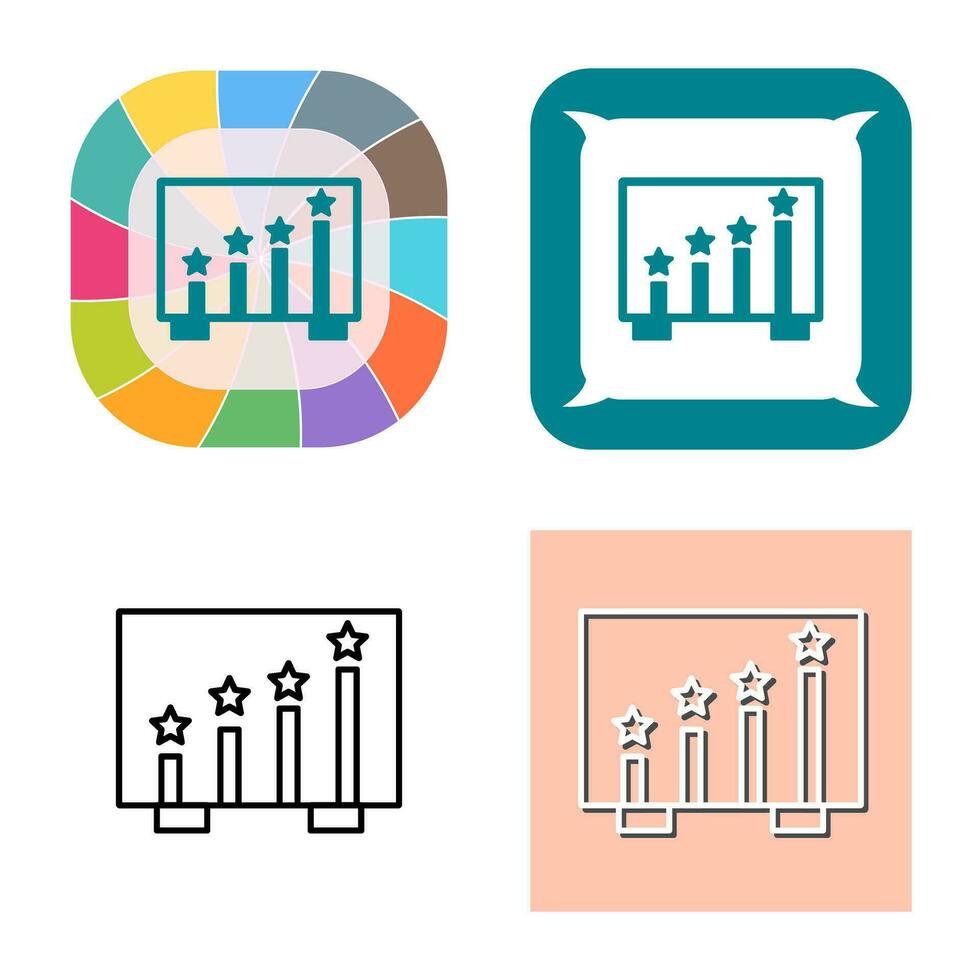 beoordeling vector pictogram