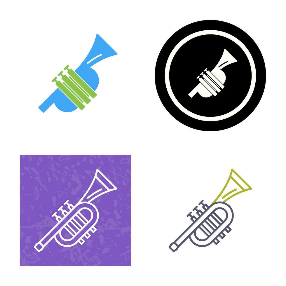 trompet vector pictogram