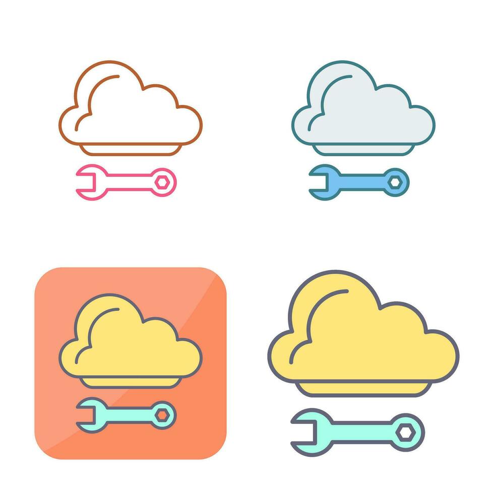 cloud computing vector icon