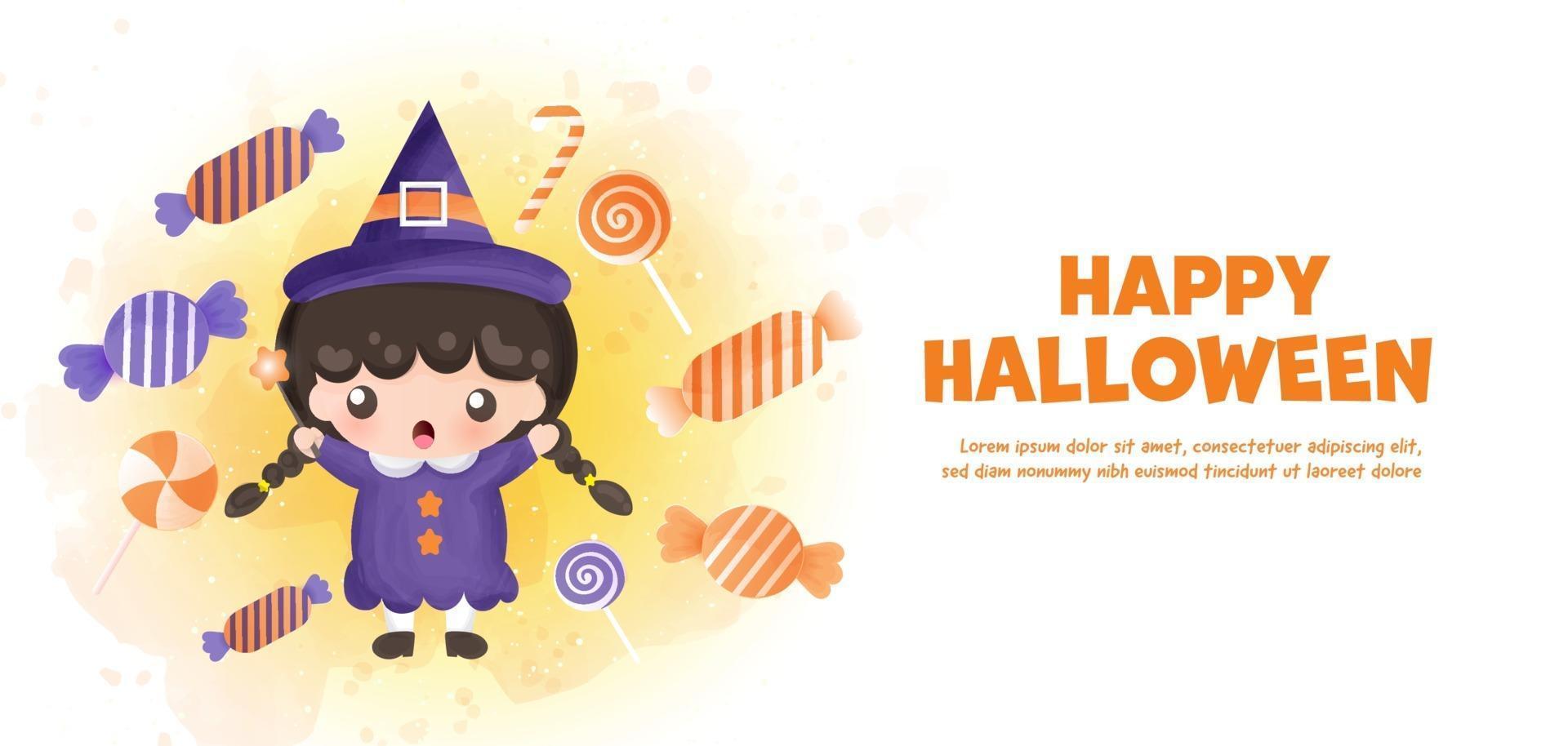 gelukkige halloween-banner vector