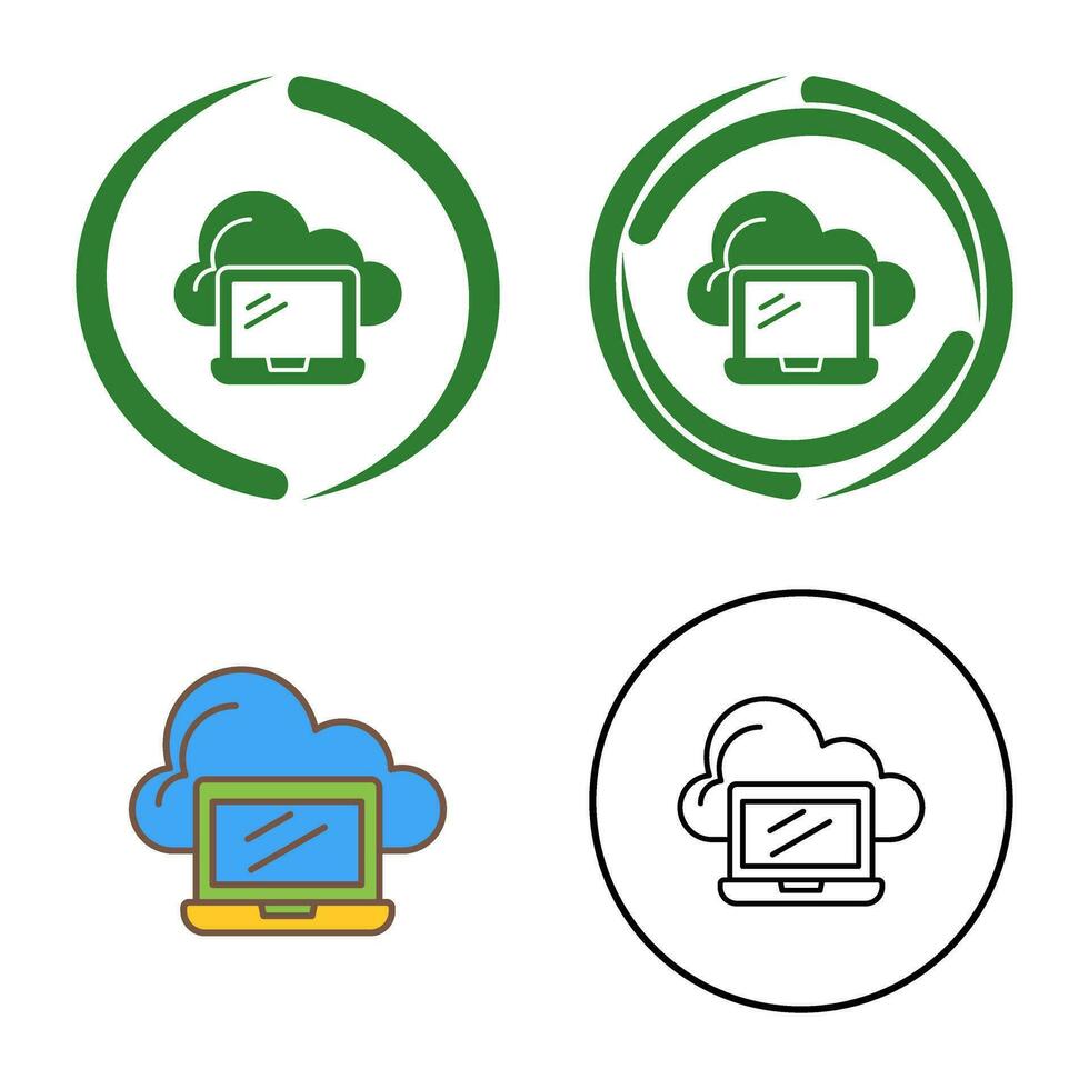 laptop vector pictogram