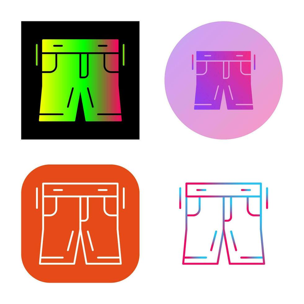 korte broek vector pictogram