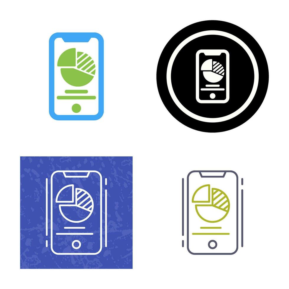 cirkeldiagram vector pictogram