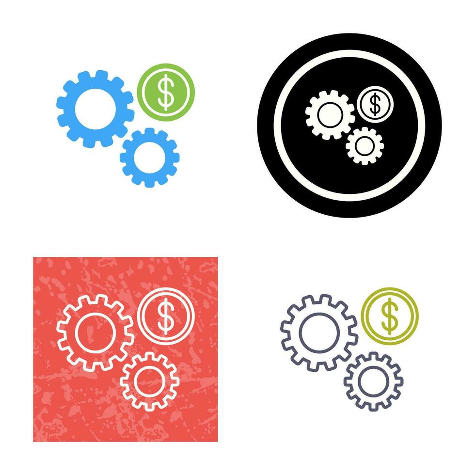 instellingen vector pictogram