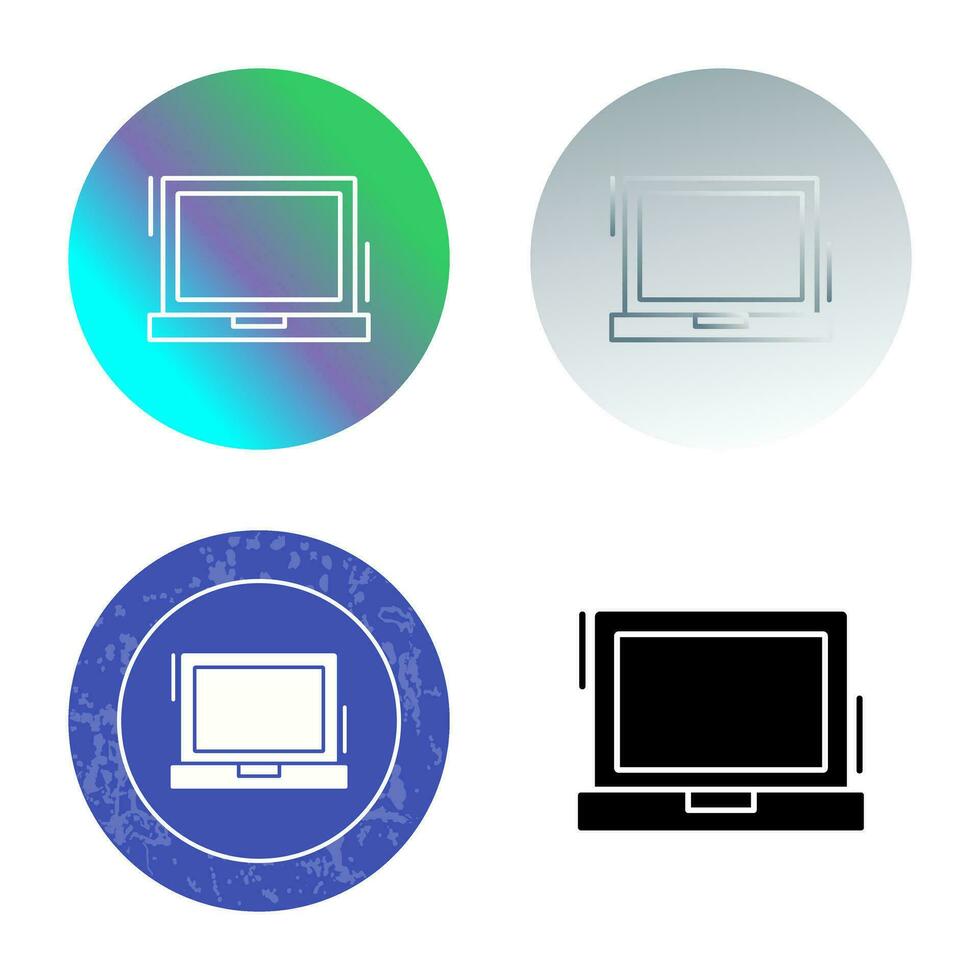 laptop vector pictogram