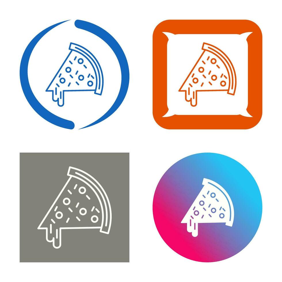 pizza plak vector icoon