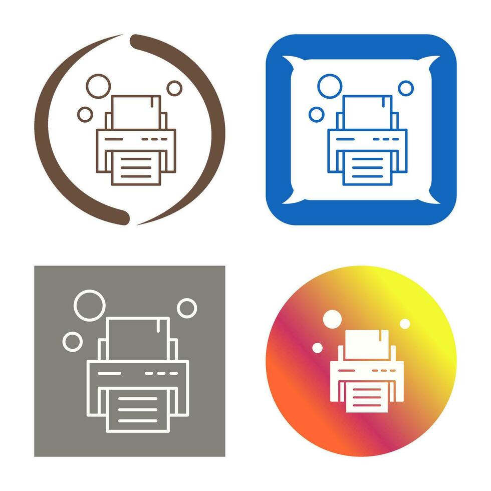 printer vector pictogram