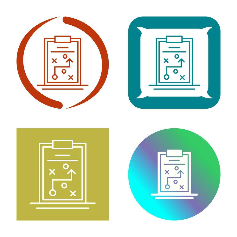 strategie vector pictogram