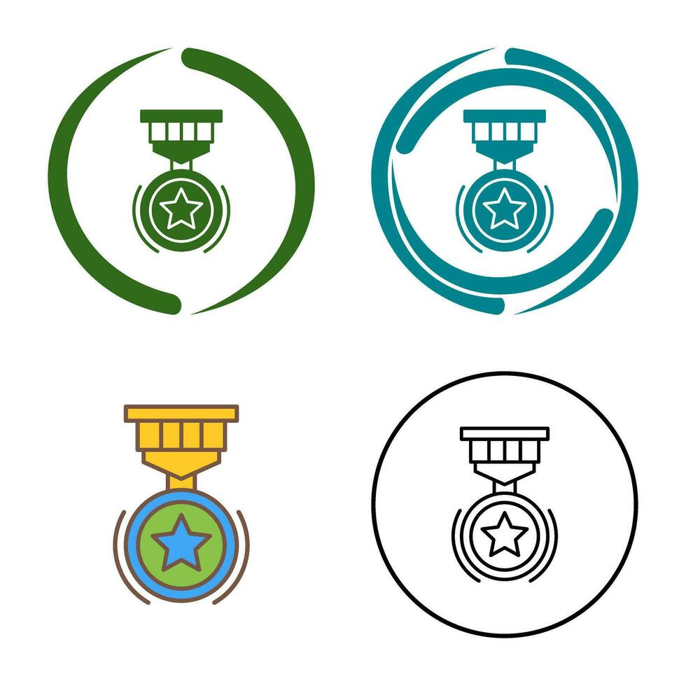 medaille vector pictogram